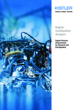 Kistler - Engine Pressure Measurement for Research and Development