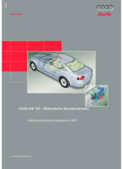 AUDI A8 03 - Elektrische Komponenten - Selbststudienprogramm 287