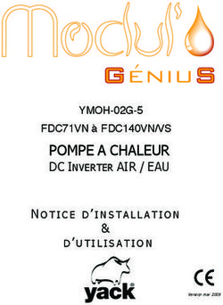YMOH-02G-5 FDC71VN &agrave; FDC140VN/VS POMPE A CHALEUR - DC INVERTER AIR / EAU