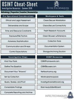 OSINT Cheat-Sheet - IntelTechniques.com