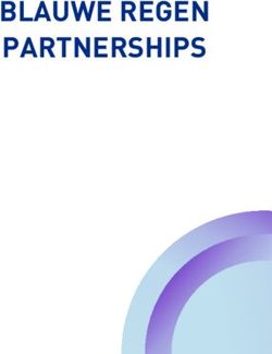 BLAUWE REGEN PARTNERSHIPS